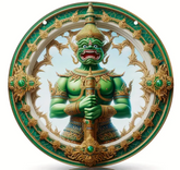 Thai Guardian Giant Suncatcher 9 Inch - Spiritual Decor